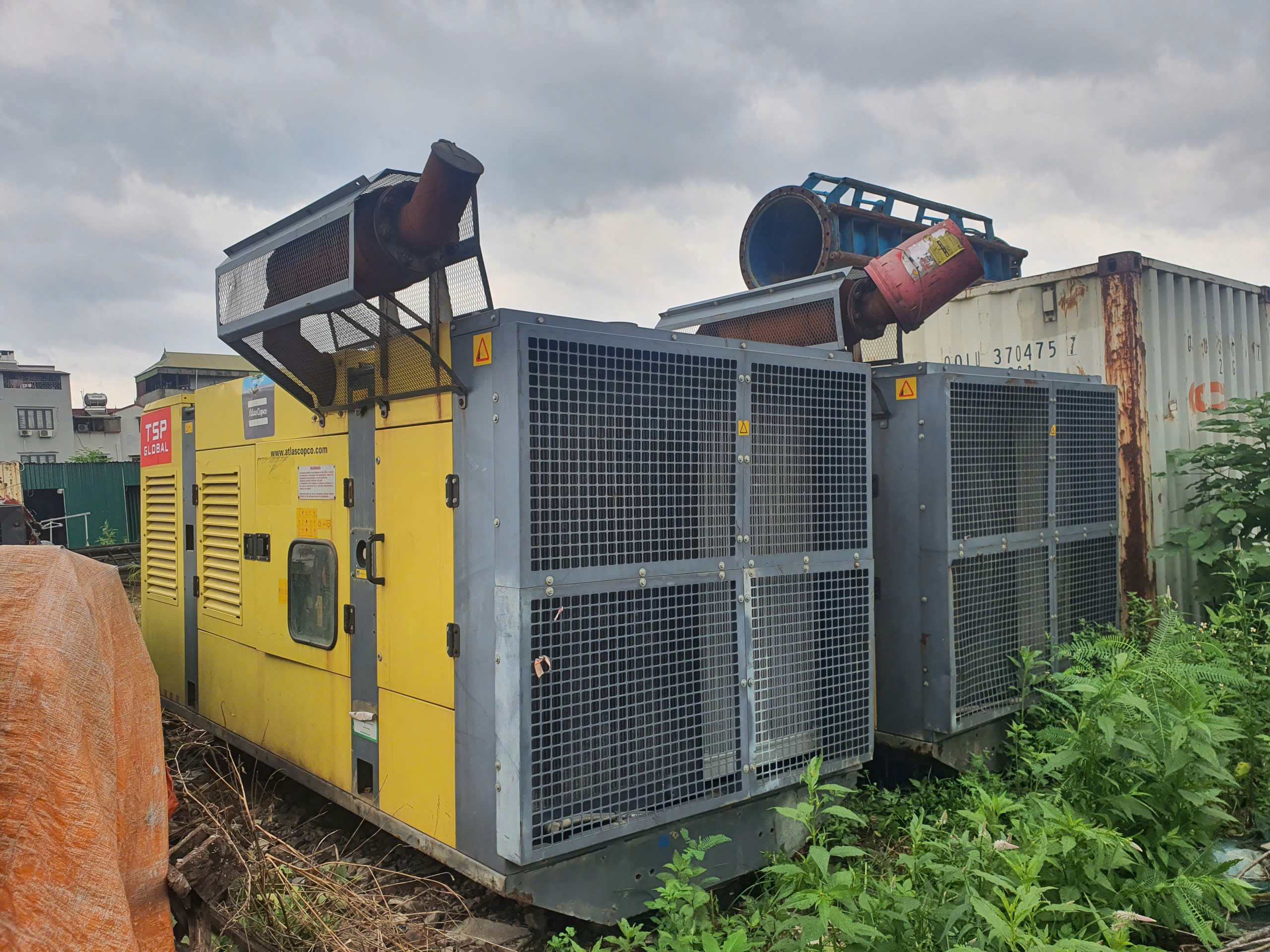 Cho thuê máy nén khí