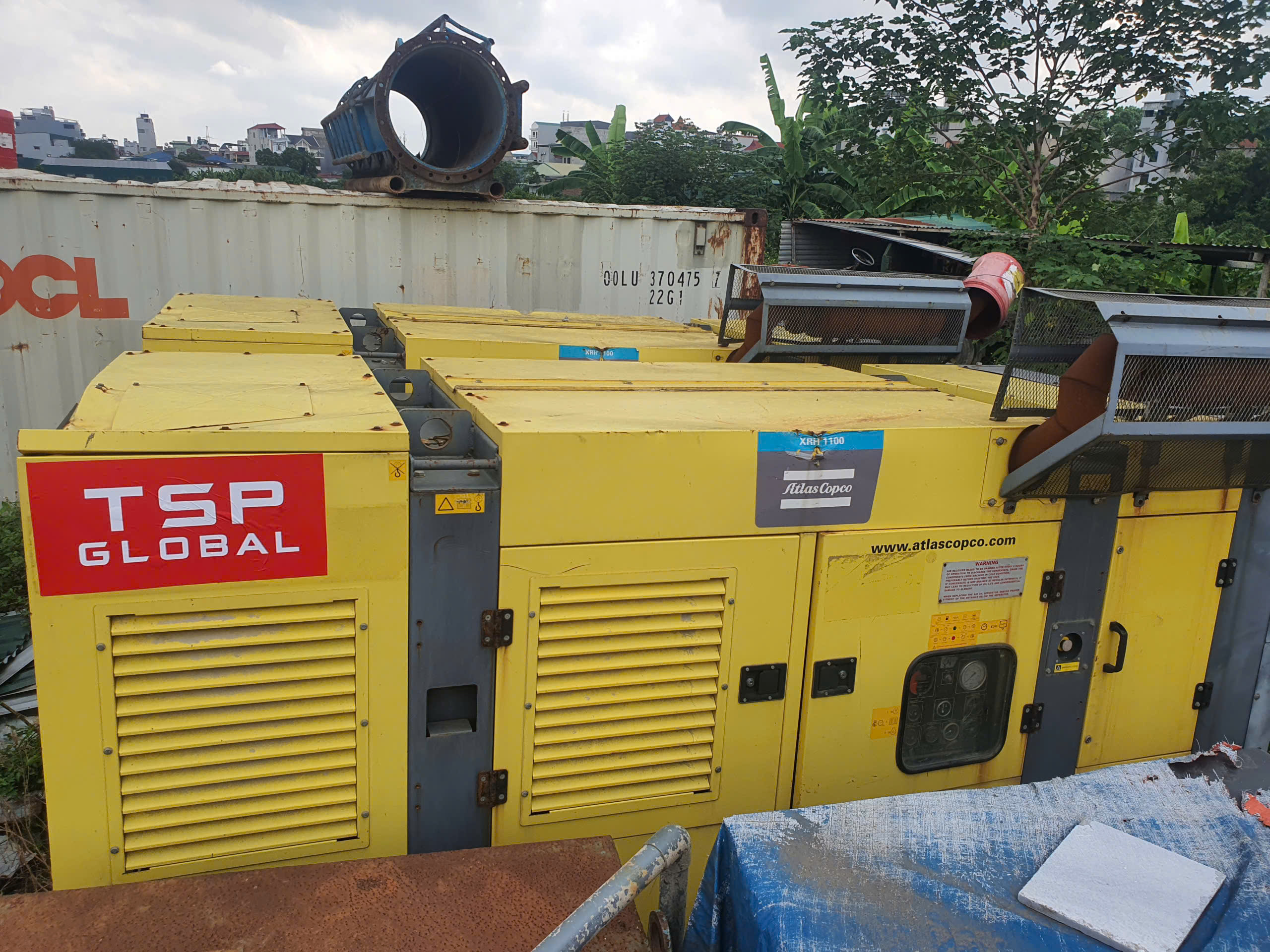 Cho thuê máy nén khí