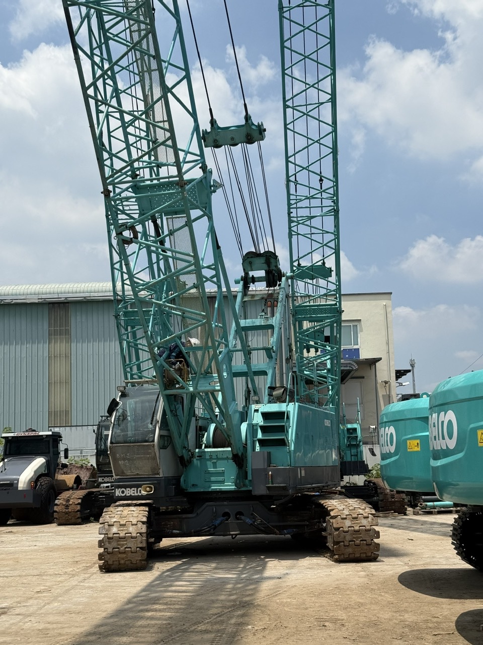 Bán cẩu xích Kobelco 55 tấn